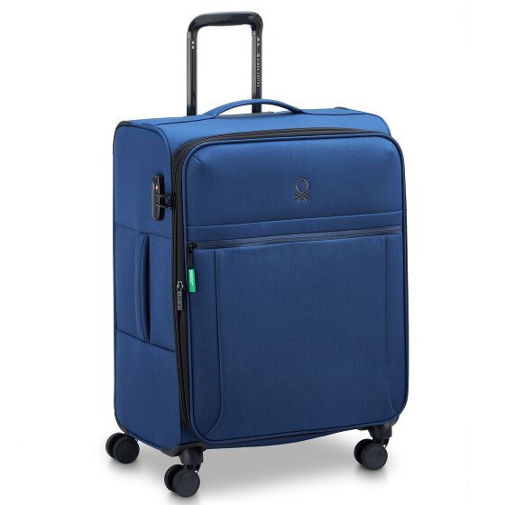 Delsey Paris x United Colors of Benetton BE Trolley de 4 ruedas 65 cm con pliegue de expansión