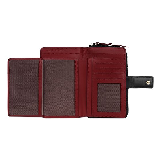 bugatti Viola Cartera Protección RFID Piel 16 cm