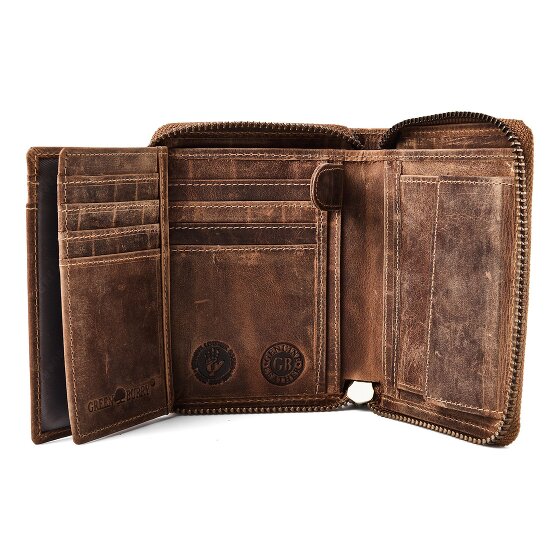 Greenburry Huntsman Cartera Protección RFID Piel 10 cm