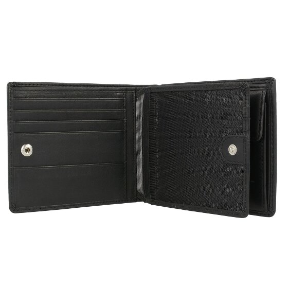 bugatti Cartera Primo de cuero RFID 12 cm
