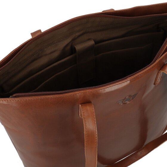 Greenburry Vintage Bolsa de compras XXL Piel 47 cm Compartimento para el portátil