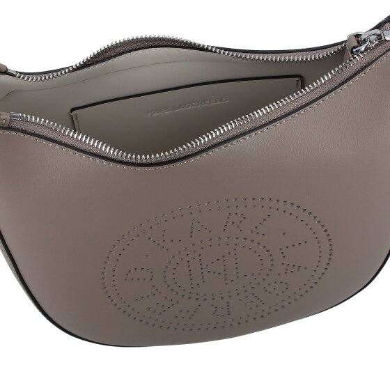 Karl Lagerfeld Circle Bolsa de hombro Piel 24 cm