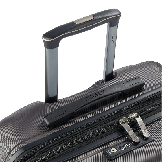 Delsey Paris Meteor 4 ruedas Carrito 68 cm con pliegue de expansión