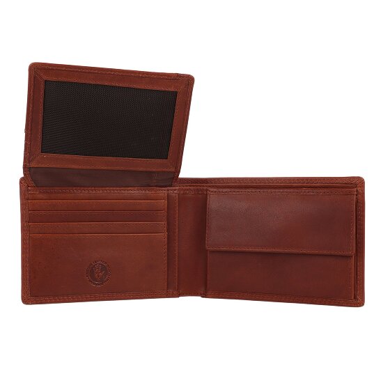 Greenburry Vintage Cartera Protección RFID Piel 12.5 cm