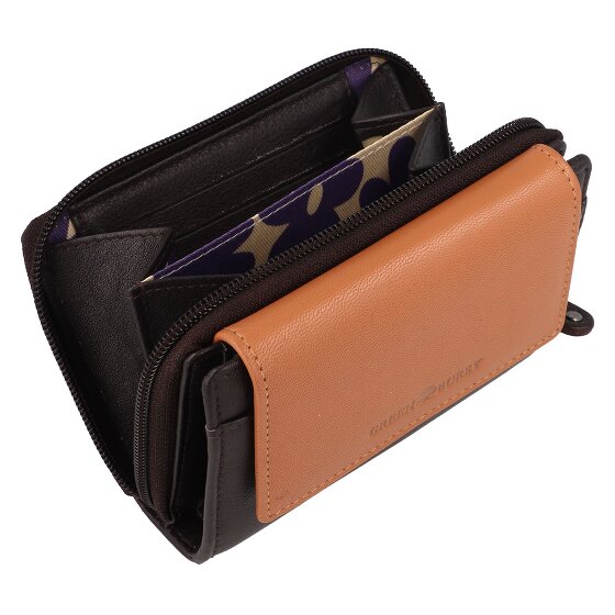 Greenburry Nappa Cartera Protección RFID Piel 14 cm