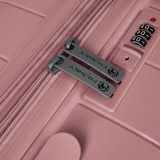 Franky London 4 ruedas Juego de maletas 3 piezas con pliegue de expansión