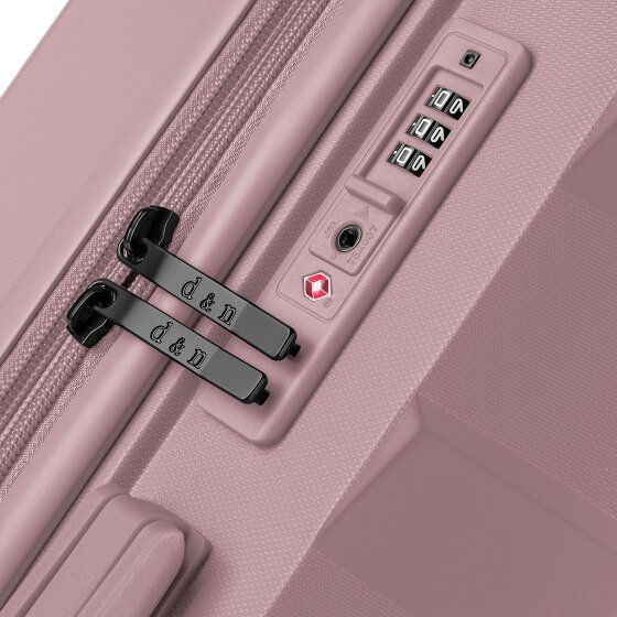 d&n South Dakota 4 ruedas Carrito L 76 cm con pliegue de expansión