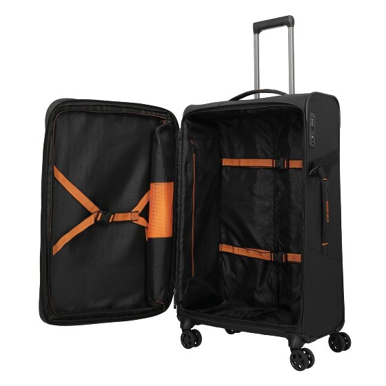 Travelite Briize 4 ruedas Carrito L 78 cm con pliegue de expansión