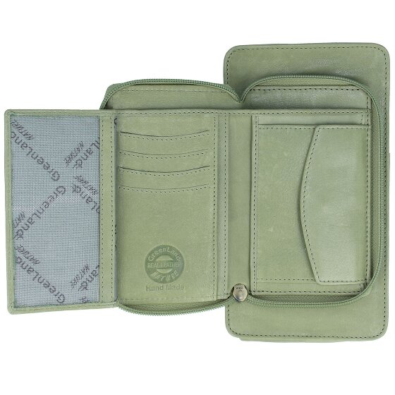 Greenland Nature Nature Bolsa suave para móvil Cartera cuero 11 cm