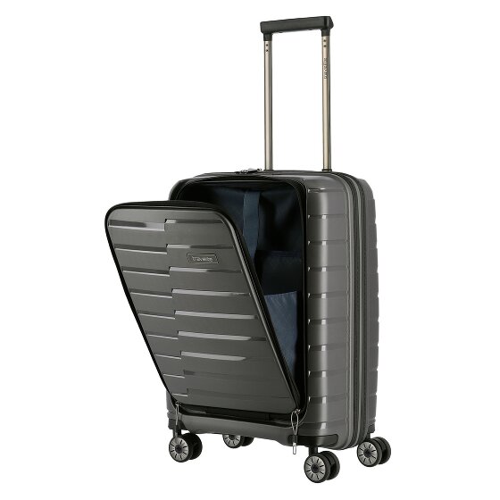 Travelite Air Base 4 ruedas Trolley de cabina 55 cm Compartimento para laptop