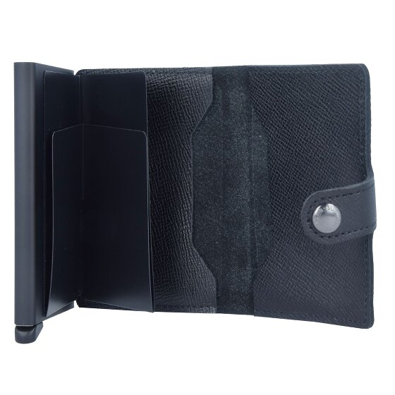 Secrid Miniwallet Crisple Funda para tarjetas de crédito Cartera de piel RFID 6,5 cm