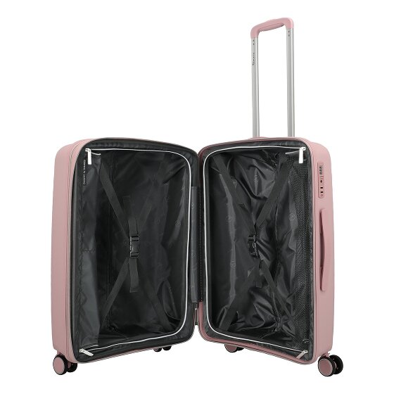 Travelite Tamaris x Travelite Voyaage 4 ruedas Trolley M 66 cm Con fuelle expandible
