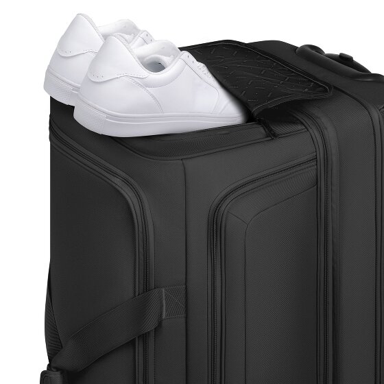 Redolz Bolsa de viaje Duffle Essentials de 2 ruedas 80 cm XL con pliegue elástico de tamaño especial