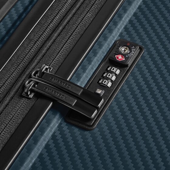 Smartbox Edition 01 4 ruedas Juego de maletas 3 piezas con pliegue de expansión