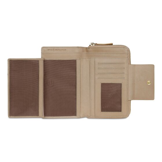 bugatti Fabia Cartera Protección RFID Piel 16 cm