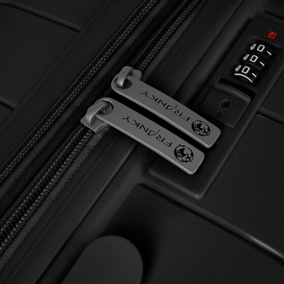 Franky London 4 ruedas Juego de maletas 3 piezas con pliegue de expansión