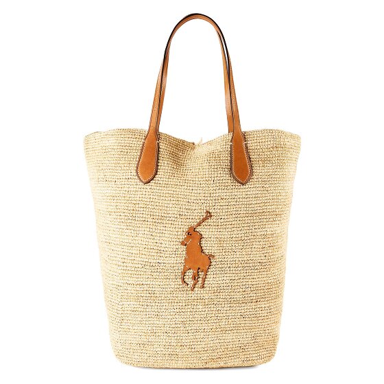 POLO RALPH LAUREN Raffia Bolsa de compras 46 cm