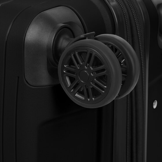 d&n Travel Line 4300-Plus 4 ruedas Carrito M 65 cm con pliegue de expansión