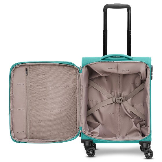 Stratic taska Trolley de cabina de 4 ruedas S 55 cm con pliegue extensible