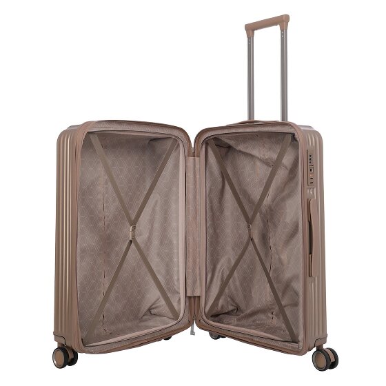 Travelite Paros 4 ruedas Juego de maletas 3 piezas