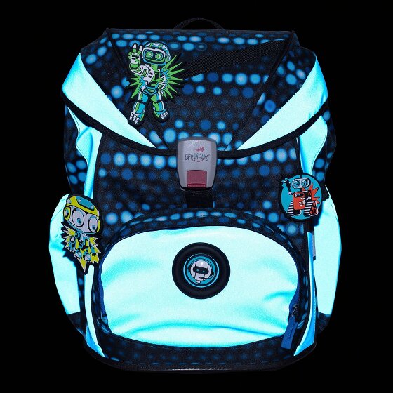 DerDieDas Juego de mochilas escolares ErgoFlex Superflash 5pcs.