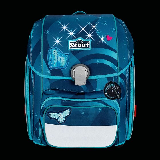 Scout Juego de mochilas escolares LED Genius 4pcs.