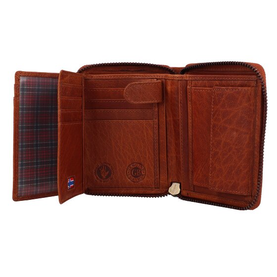 Greenburry House of Norway Cartera Protección RFID Piel 10.5 cm