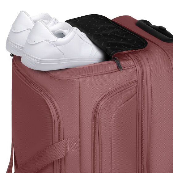 Redolz Bolsa de viaje Duffle Essentials de 2 ruedas 70 cm L con solapa de expansión