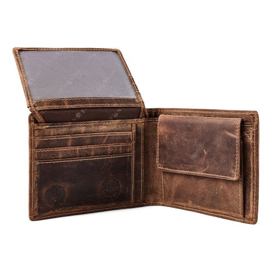 Greenburry Karpfen Cartera Piel 12 cm