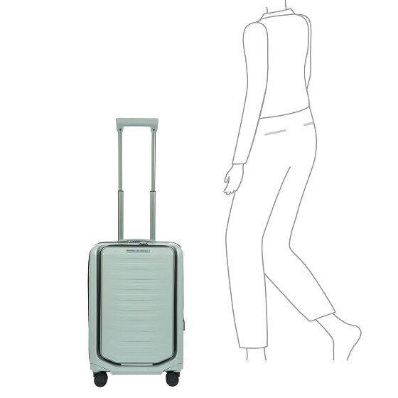 Porsche Design Roadster 4 ruedas Carro de la cabina S 55 cm Compartimento para el portátil con pliegue de expansión