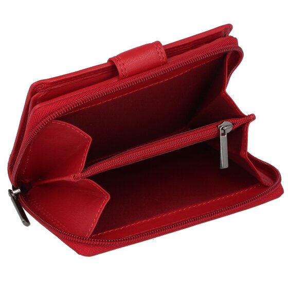 mano Billetera de cuero Donna Giulia 9 cm