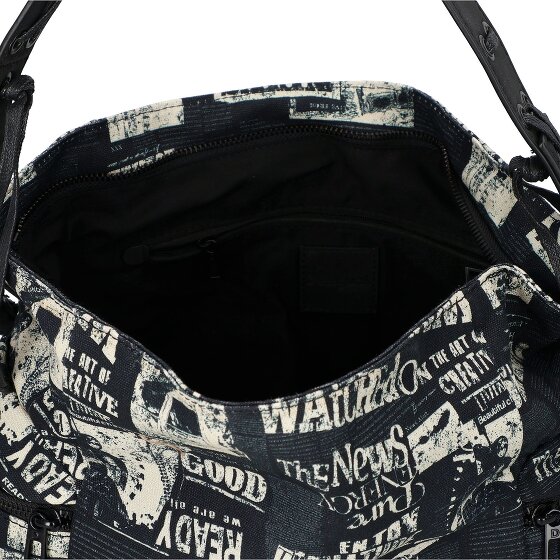 Desigual Newspaper Arica Bolsa de hombro 30 cm