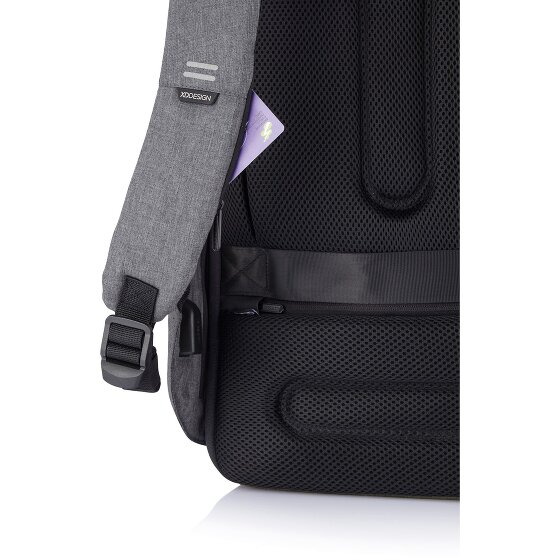 XD Design Mochila pequeña Bobby Hero con compartimento RFID para portátil de 38 cm