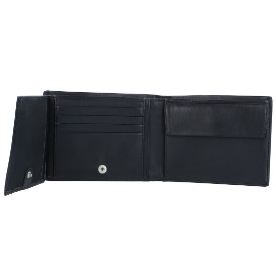 Esquire Nuevo Billetero Seda Cuero 12 cm