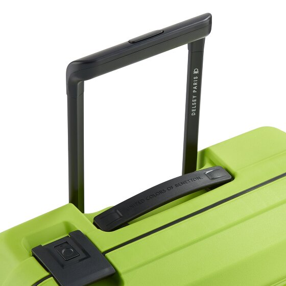 Delsey Paris x United Colors of Benetton Color Block Hardside Trolley de cabina de 4 ruedas 55 cm