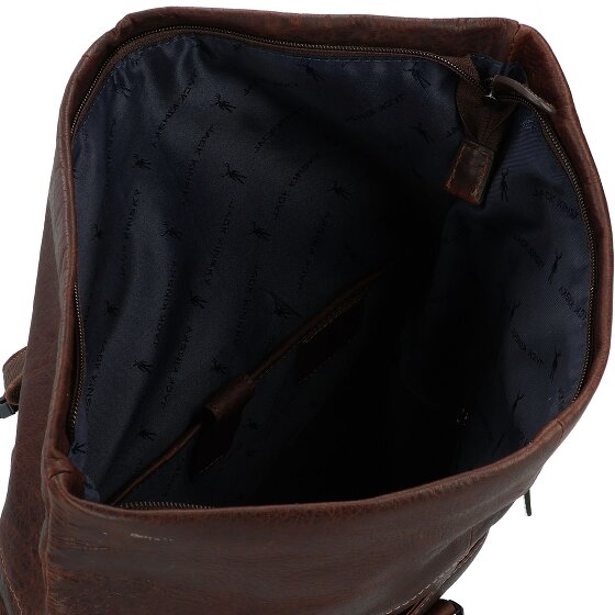 Jack Kinsky Porto Mochila de día Piel 43 cm Compartimento para el portátil