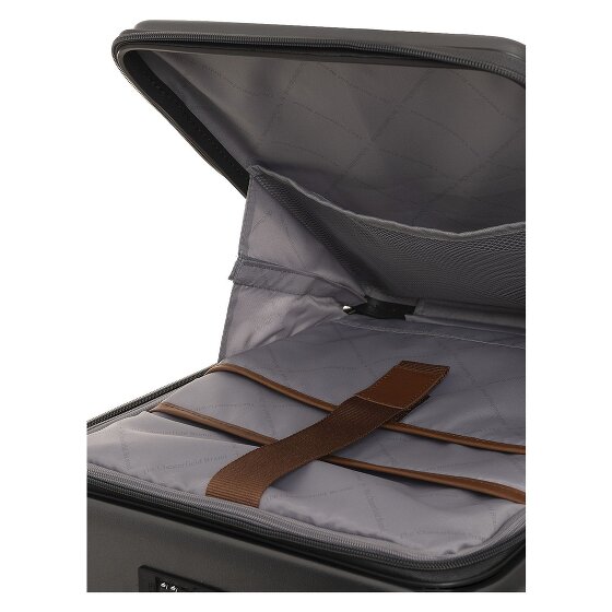 The Chesterfield Brand Zuna 4 ruedas Carro de la cabina S 55 cm Compartimento para el portátil