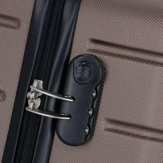 Nowi Bergamo 4 ruedas Juego de maletas 2 piezas