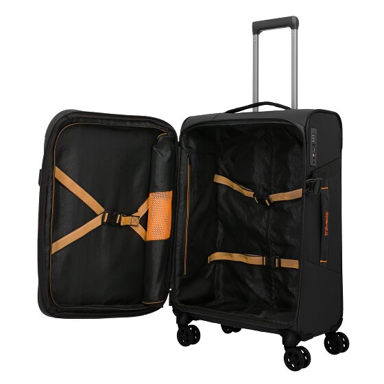 Travelite Briize 4 ruedas Carrito M 67 cm con pliegue de expansión