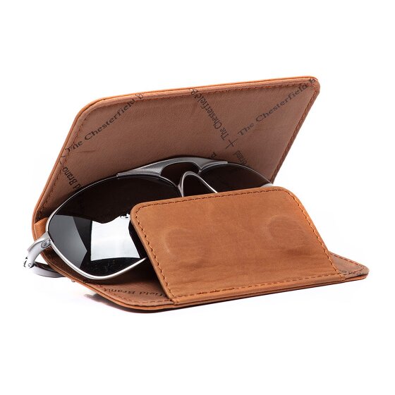 The Chesterfield Brand Maplewood Estuche de gafas Piel 3 cm