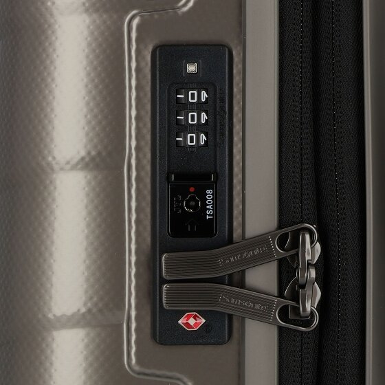 Samsonite Attrix 4 ruedas Carro de la cabina 55 cm con pliegue de expansión