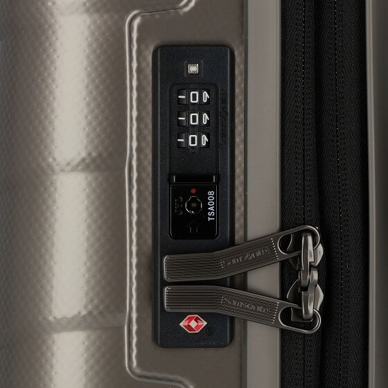 Samsonite Attrix 4 ruedas Carro de la cabina 55 cm con pliegue de expansión