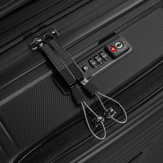 Redolz Essentials 14 4 ruedas Carro de la cabina S 55 cm Compartimento para el portátil con pliegue de expansión