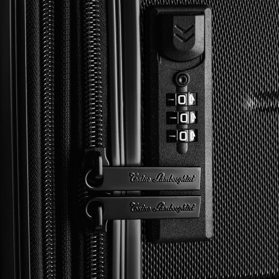 Tonino Lamborghini Milano 4 ruedas Trolley de cabina S 54 cm Con fuelle expandible