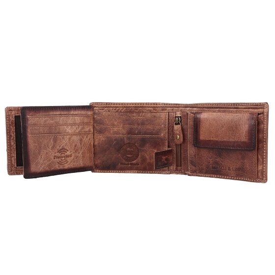 Greenland Nature Mascu & Line Billetera RFID Piel 12 cm