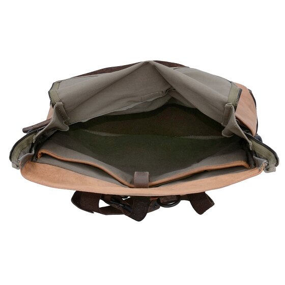 Harold's Twister Maletín con Función Mochila Piel 34 cm Compartimento para portátil