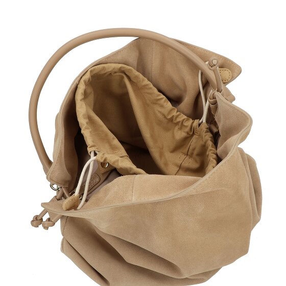 Hey Marly Cool Companion Suede Bolso bucket Piel natural 38 cm
