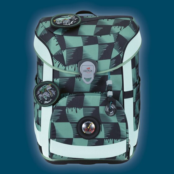 DerDieDas ErgoFlex Superflash Easy Juego de mochilas escolares