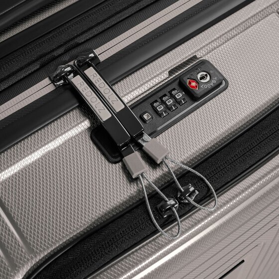 Redolz Essentials 14 4 ruedas Carro de la cabina S 55 cm Compartimento para el portátil con pliegue de expansión