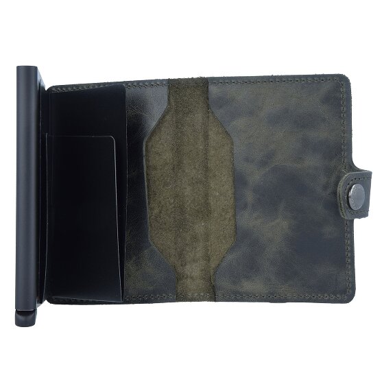 Secrid Miniwallet Vintage Estuche para tarjetas de crédito Cartera de piel RFID 6,5 cm